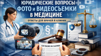 юридическим вопросам съёмки в медицине